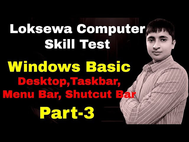 Windows Basic Desktop Tutorial | Loksewa Computer Practical Class | Beginner Friendly Guide