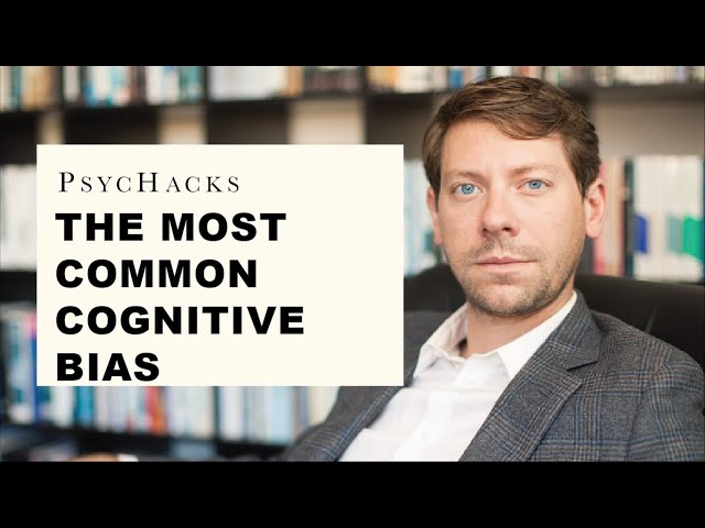 The most COMMON COGNITIVE BIAS: what is the fundamental attribution error?