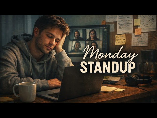 Monday Standup | Relatable Song for Developers, Coders & Tired Remote Workers