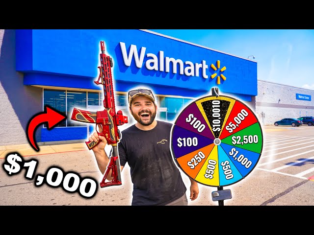1v1v1 Roulette WALMART GUN Budget Challenge!!! 