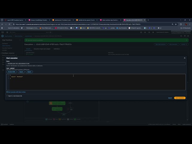 AWS EventBridge || Lambda || Step Function