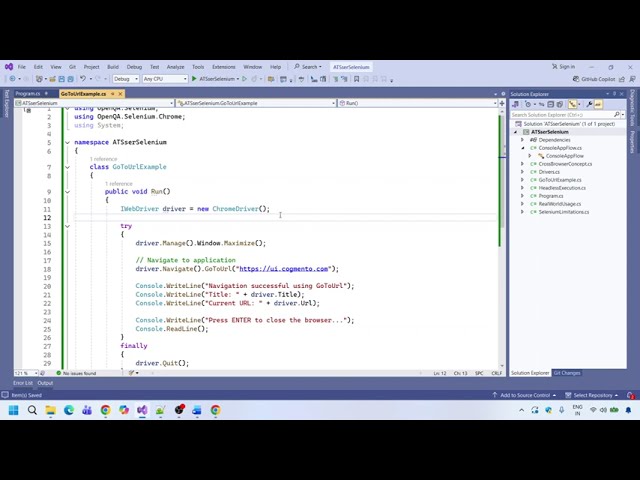 GoToUrl in Selenium | Navigate to URL Using WebDriver