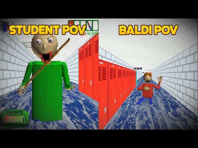 3D Paint Tool + Split  Screen [Baldi's Basics Plus Mod]