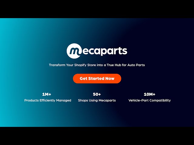 Mecaparts | Boost Your E-Commerce Auto Parts Store