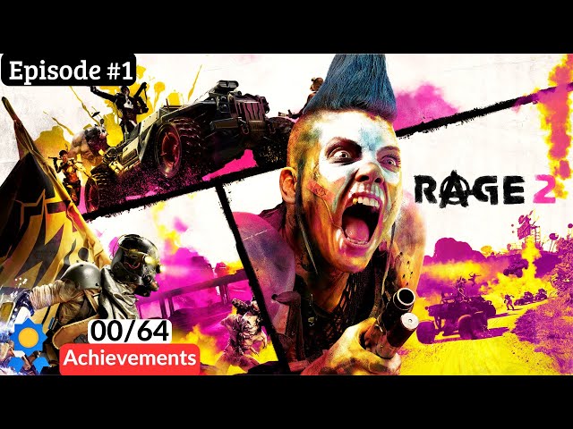 Live 100% Achievements run for Rage 2🏆Road to 100 Subs!