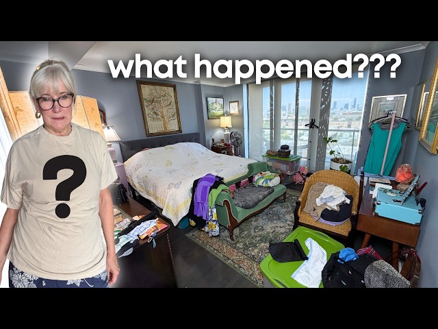 her bedroom is chaotic again 😵‍💫