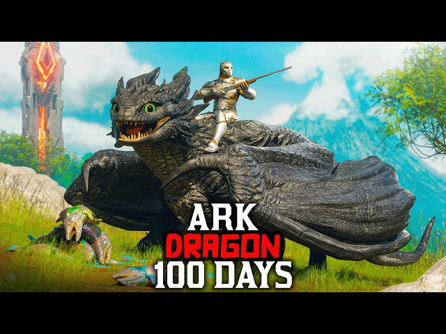 I Spent 100 Days with Ark's Craziest Dragon Mods... Here's What Happened