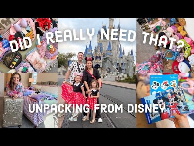 PACKING FOR A WEEK AT DISNEY | What To Bring & Suitcase Organization