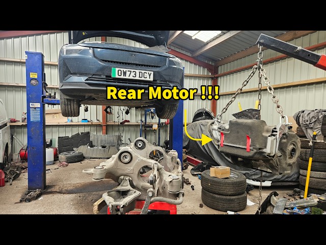 I Bought Another Polestar 2 And Removed The Rear Motor!!!..Check Out The Scanner In The Description!