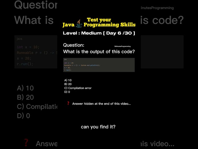 Day 6 |  Java to break into FAANG (copy me) #coding #shorts