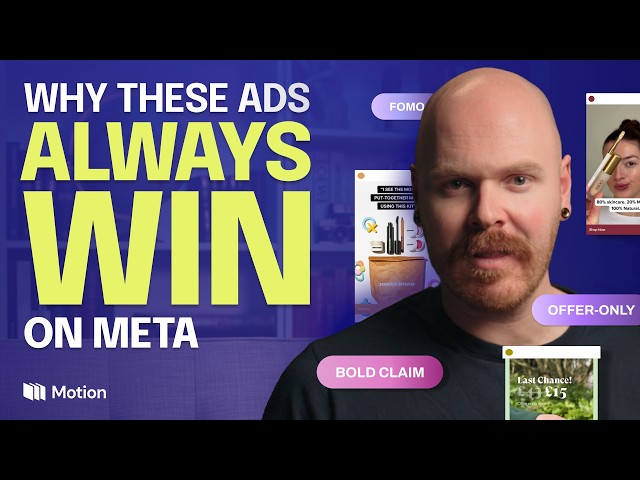 Meta Ad Hooks & Formats that NEVER MISS ($500k Creative Strategy Study)