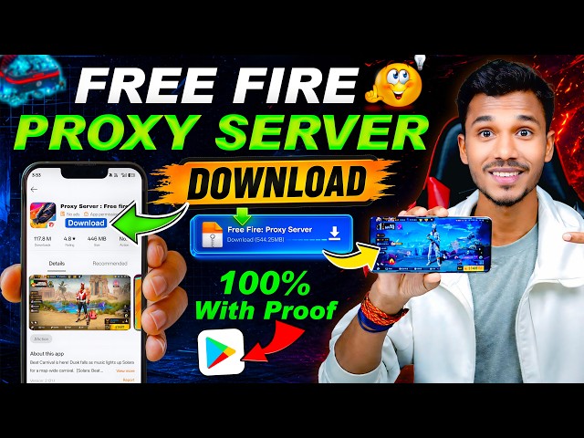 How to Download Free Fire Proxy Server 2026 | Free Fire Proxy Server Kaise Download Kare #freefire