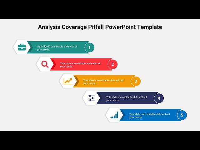 How to Create  a  5   Infographic  Steps  in PowerPoint  #slideegg