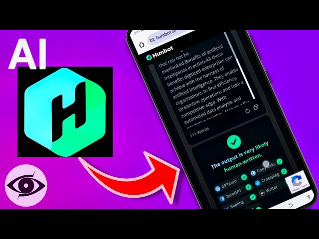 How To Humanize AI Text Article Using Humbot Ai Tool ( AI DETECTION BYPASS )