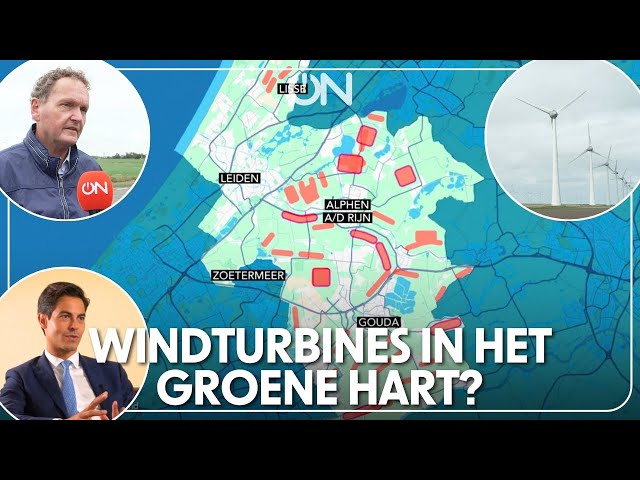 Groene Hart verwoest? Burgers in opstand tegen 240 meter hoge mega-windturbines