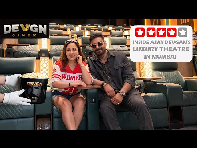 First Look of DEVGN CINEX | Ajay Devgn's Ultra-Luxury Theater