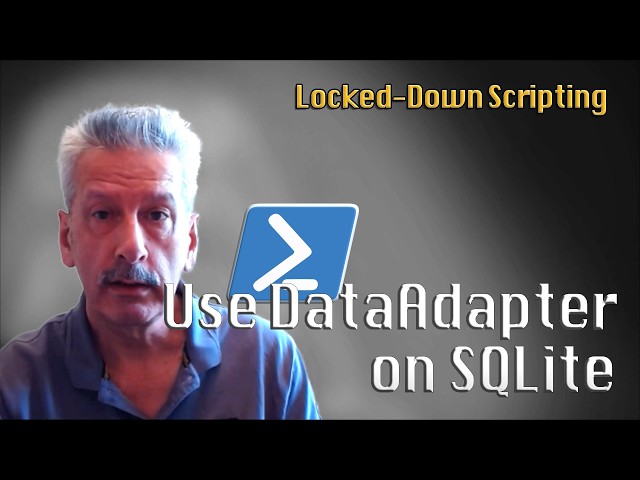Use Data Adapter on SQLite