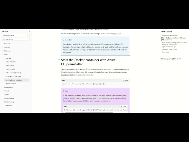 GitLab and Azure CLI tool in a docker Container Video 1 - Azure Tricks