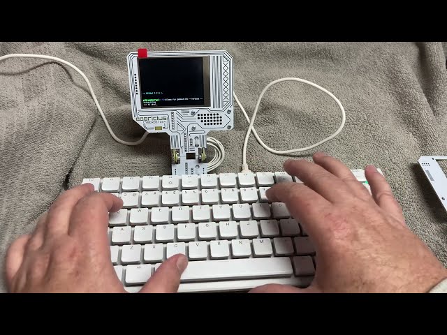 Offline AI local LLM Cyberdeck with Raspberry Pi 500+