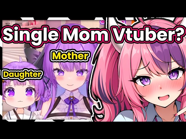 Mousey Finds Out About The SINGLE MOM and DAUGHTER Vtuber