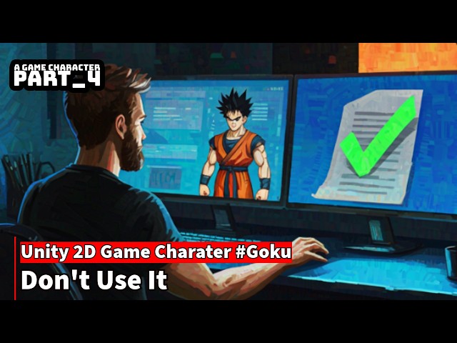 Unity 2D game Character #goku dont use it