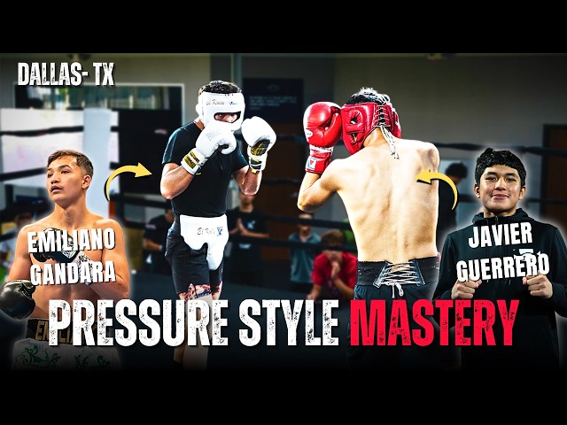 WHOA! INSANELY Sharp Pressure Boxers Meet In The Ring For Sparring!