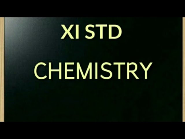 XI-STD/CHEMISTRY/10.CHEMICAL BONDING/PART-8