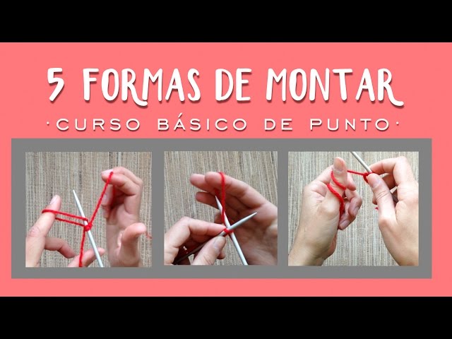 5 Ways to Cast On | Learn to Knit (Knitting/Two Needles)