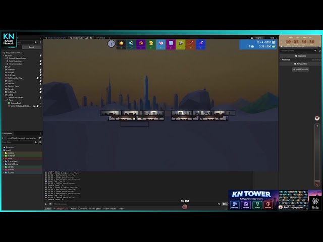🛠️ GameDev 🛠️ - Developing KN_Tower | 🤖 Godot | ⚙️ Blender | 🐍 Python | 🧮 GDScript | 🎨 Gimp