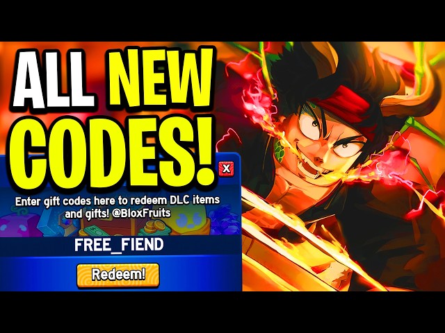 *NEW CODES* ALL NEW WORKING CODES FOR BLOX FRUITS IN 2026! ROBLOX BLOX FRUITS CODES