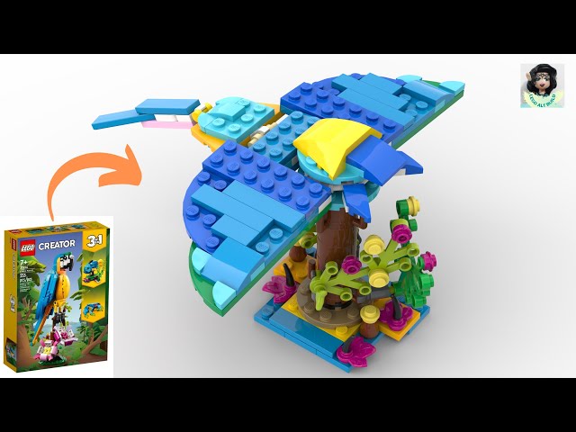 MANTA RAY Lego creator 31136 ideas How to alt build