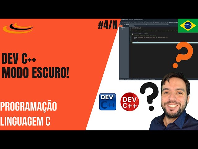 Como deixar o Dev C++ escuro? [Fácil] Configurar Modo escuro! Dark mode! Black background!
