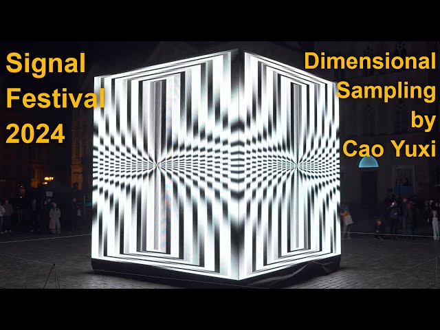 Dimensional Sampling by Cao Yuxi (CN), Signal Festival Prague, 13.10.2024