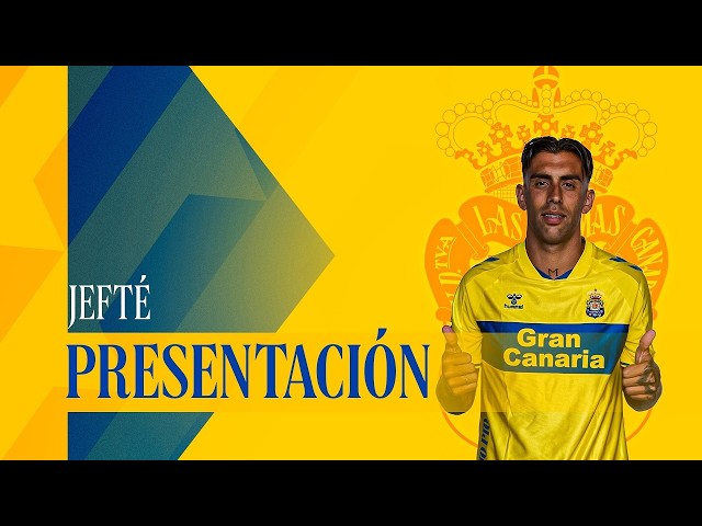 Presentación de Jefté | UD Las Palmas