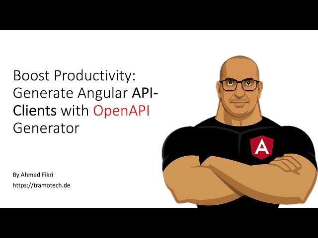 Generate Angular API Clients with OpenAPI Generator