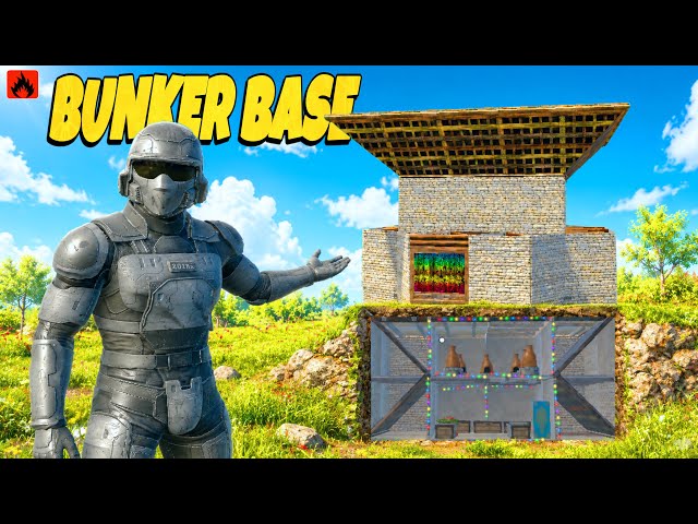 I BUILD SAFEST BUNKER BASE IN OXIDE | Oxide Survival Island | 8848 LUFFY #oxide #rust #оксайд 