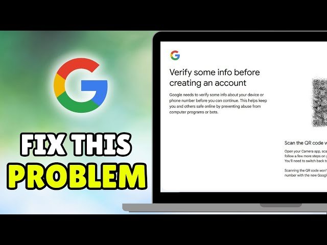 How to Fix Google Account Verification While Scan QR Code with Your Phone Problem on PC (2026)