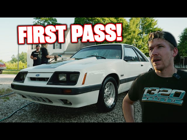 First Passes on the Mustang after Upgrades!