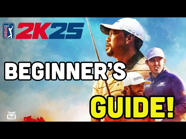 PGA TOUR 2K25 - Beginner Gameplay Tutorial Guide!
