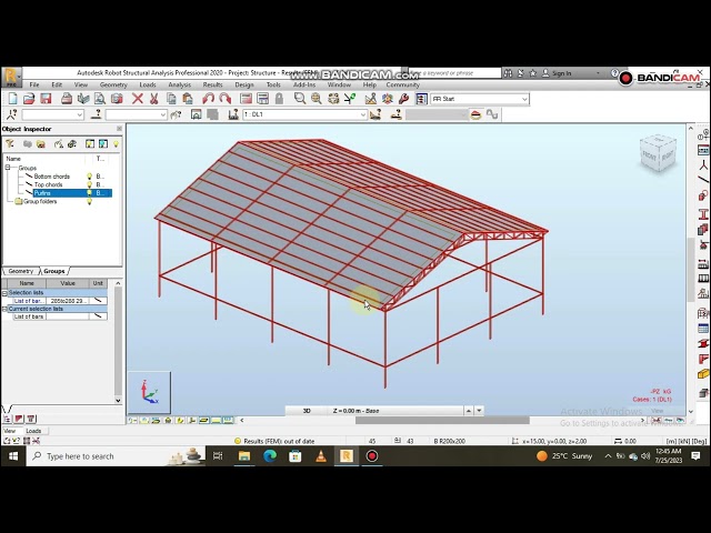 Structural Loading, Analysis and Steel Design of Simple Building By using Autodesk Robot Part II