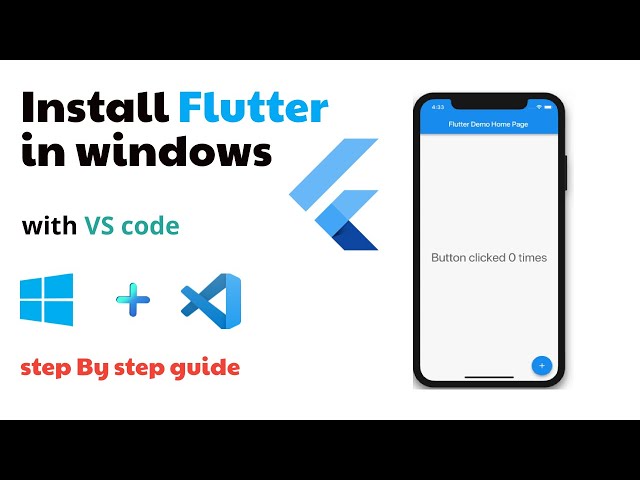 How to Install Flutter on Windows with VS Code 2025 | Setup Flutter Windows  Step By Step Guide