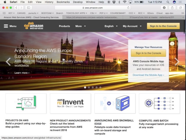 unit 4, part 1: get yourself a cloud, introducing S3