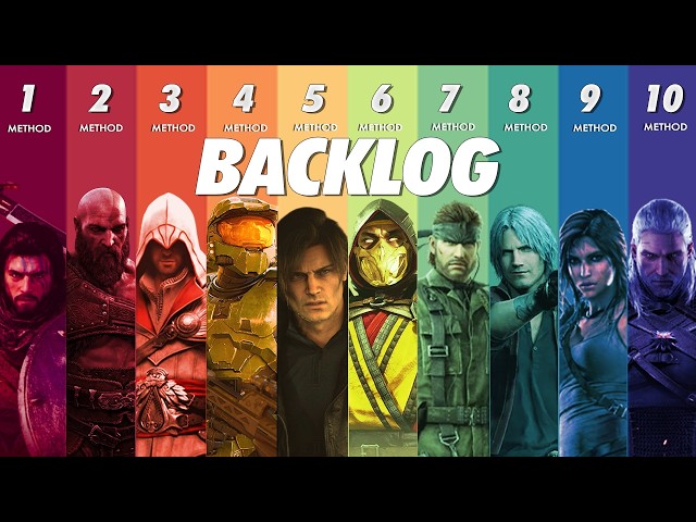 Every Way to Tackle a Gaming Backlog And the One I Actually Use