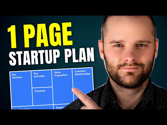 Business Model Canvas for Startups: Build Your Startup on 1 Page