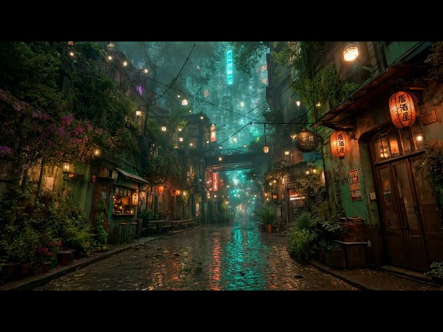 Lofi Zen - Lofi Beats from a Hidden Market Alley near Shikara | For Study, Sleep, or Relaxation | 4K