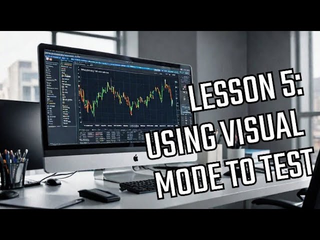 Forex Robot Traders. The MT4 Strategy Tester visual mode shows the Automated RSI functionality best.