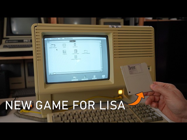 The Apple Lisa has a new game, in 2026!