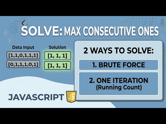 485. Max Consecutive Ones - LeetCode JavaScript