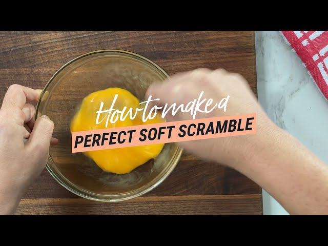 How to make a perfect scrambled egg