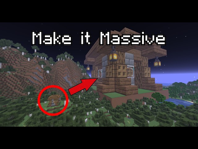 How to Supersize Anything in Minecraft part 1: The Basics